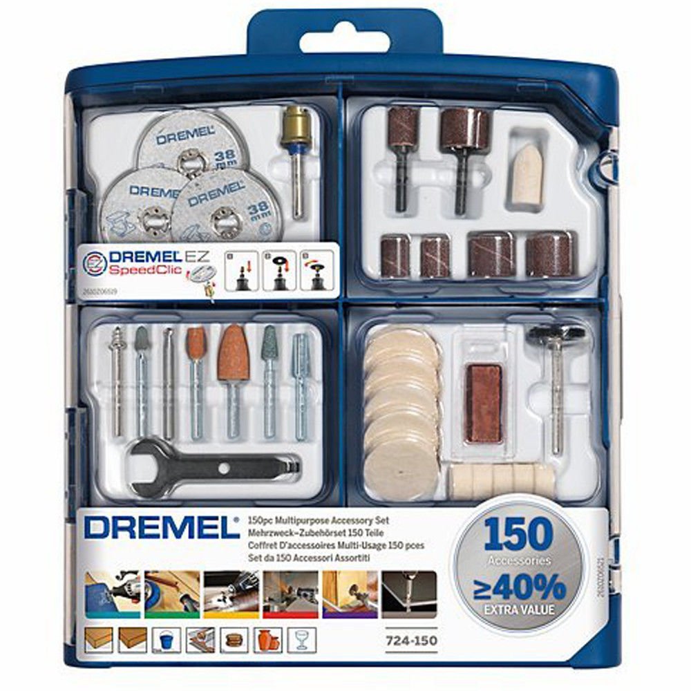 Dremel 724JA Set with 150 Accessories